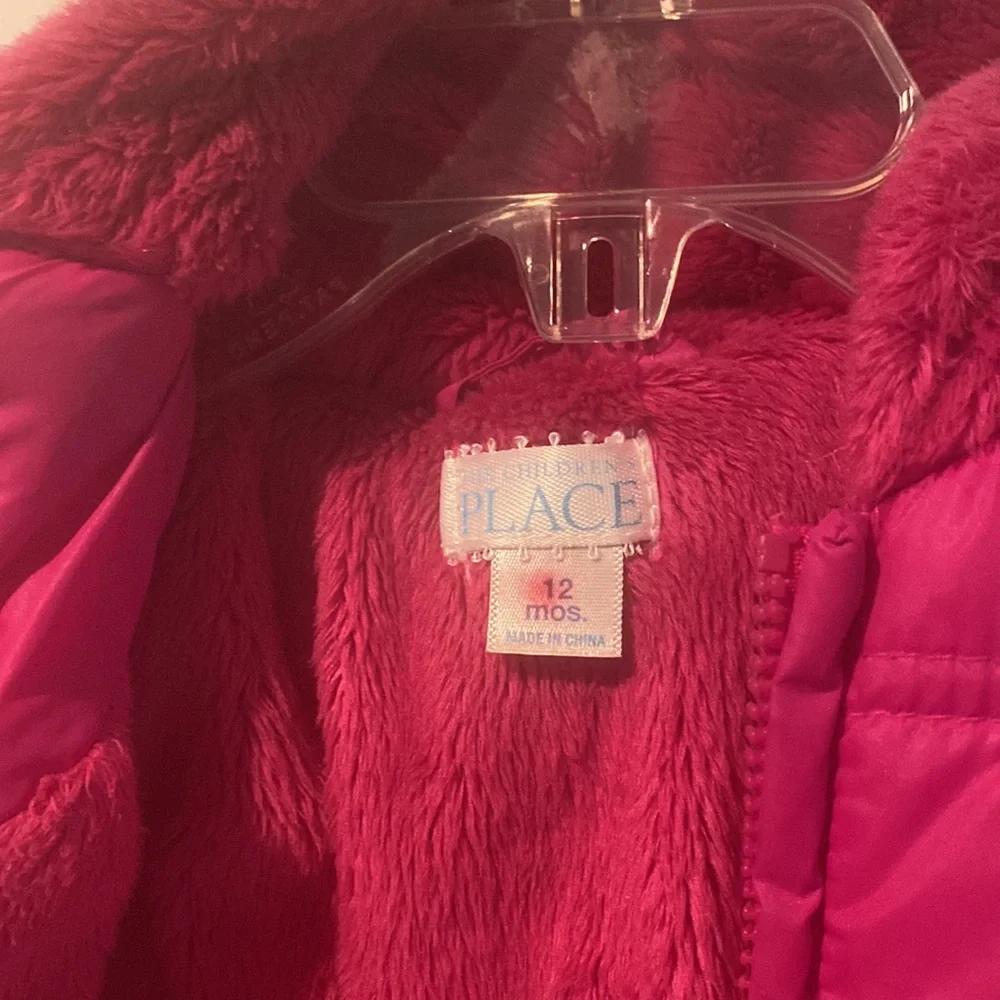 The Children’s Place Pink Puffy Coat